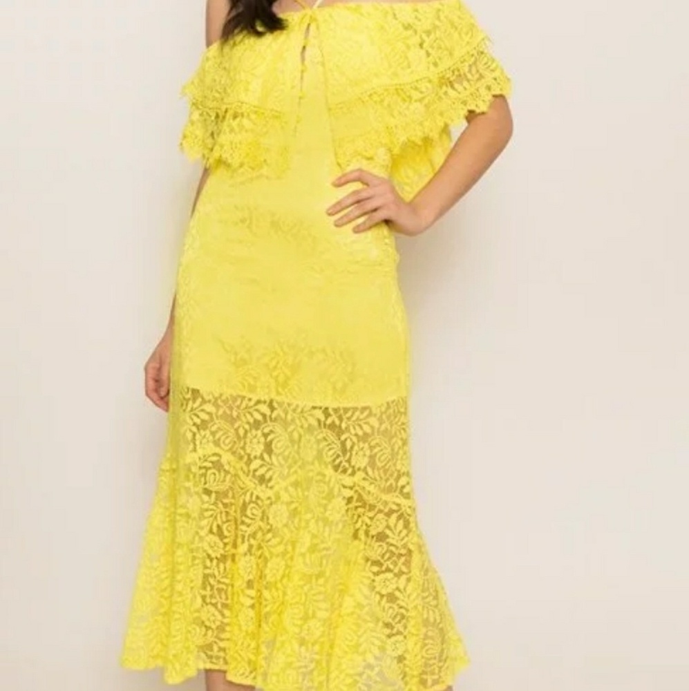 L'atiste Midi Lace Dress